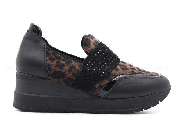 Melluso walk techno slip on donna nero